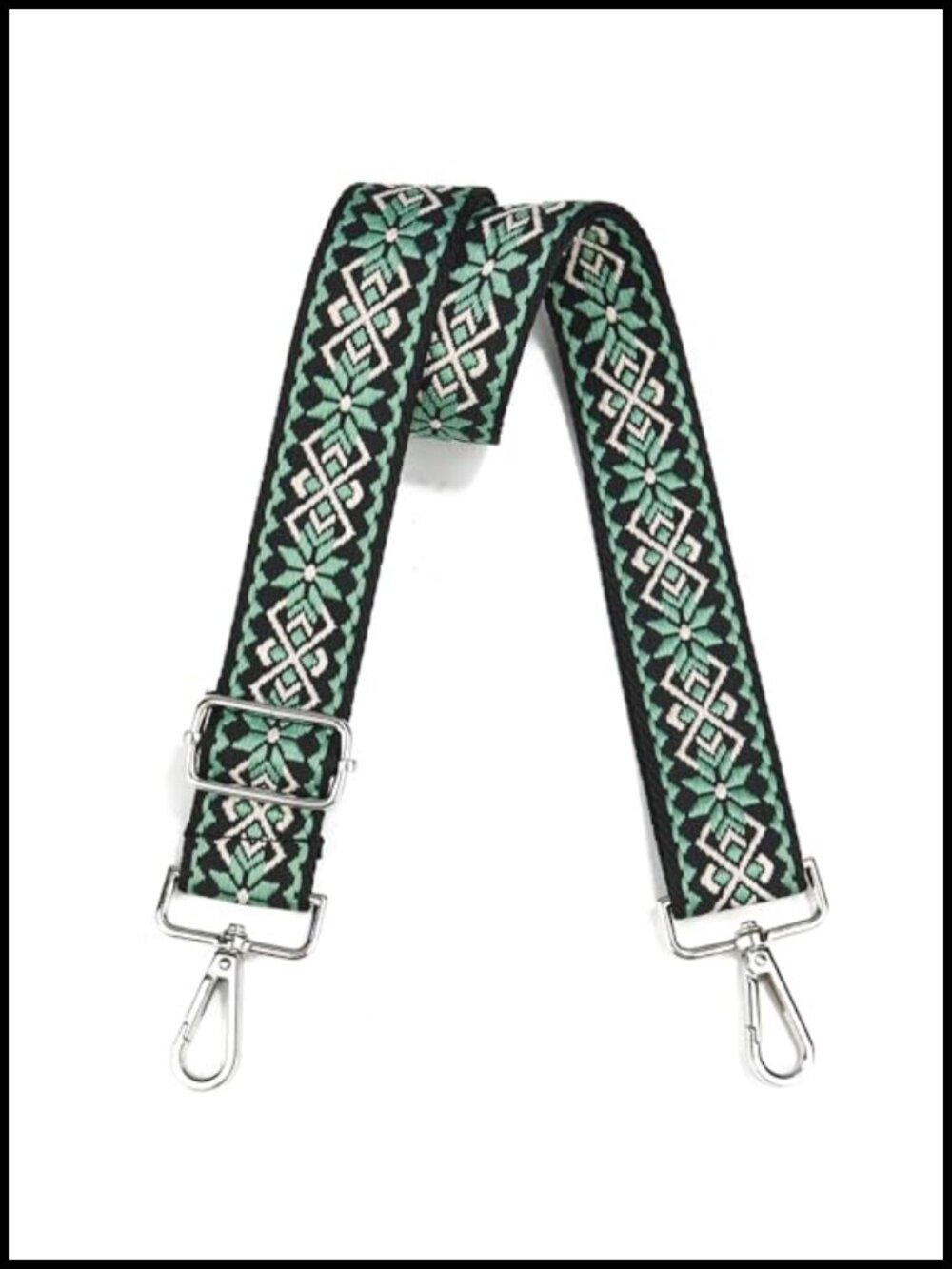 Wide Adjustable Crossbody Purse Strap Replacement 1.5in Fabric